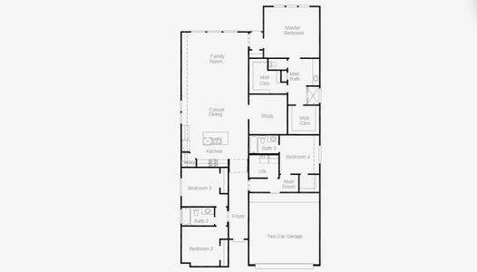 New construction Single-Family house 10632 Moss Cove Dr, Fort Worth, TX 76036 plan Harrison - image 5