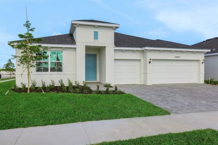 New construction Single-Family house 10716 Nw Suncrest Lp, Port St. Lucie, FL 34987 plan Avalon - image