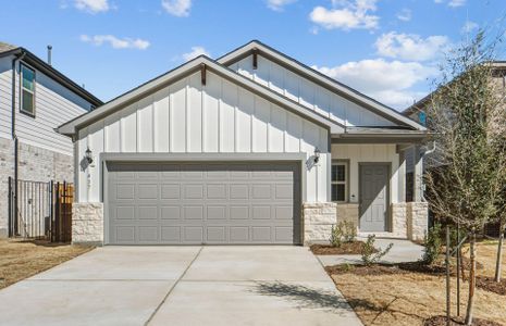 New construction Single-Family house 437 Bristlecone Bnd, Liberty Hill, TX 78642 plan Afton - image