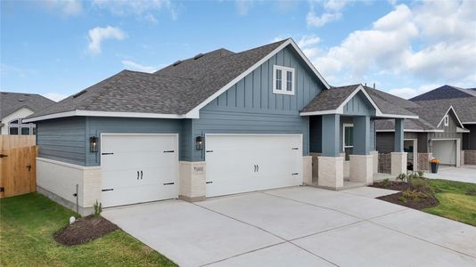 New construction Single-Family house 20804 Rowston Manor Ln, Manor, TX 78653 Lucas- photo 2 2