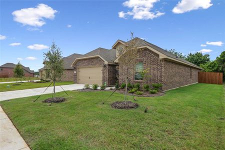 New construction Single-Family house 1008 Verde Creek Ct, Crowley, TX 76036 Olivia- photo 2 2