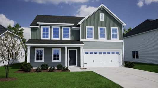 New construction Single-Family house 2017 Honeysuckle Vine Run, Winston-Salem, NC 27106 plan McDowell - image