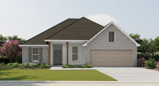 New construction Single-Family house 25 Natureview Wy, Freeport, FL 32439 plan Hickory III H - image