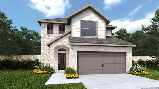 New construction Single-Family house 5074 Obispo Cir, Schertz, TX 78124 plan 2399W - image