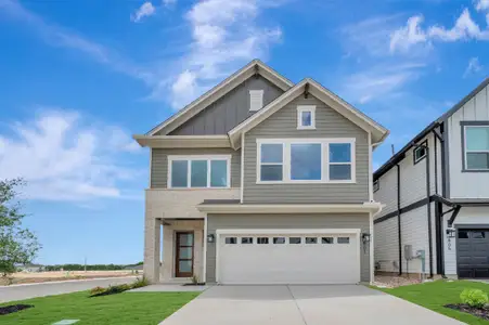 New construction Single-Family house 801 Nadal Path, Round Rock, TX 78664 plan The Baines - image