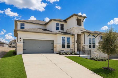 New construction Single-Family house 113 Villoria Cv, Liberty Hill, TX 78642 plan Rainey - image