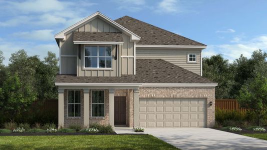 New construction Single-Family house 514 Cyprus Row Ct, Hutto, TX 78634 plan Redland - image