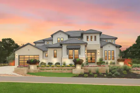 New construction Single-Family house 208 Bold Sundown, Liberty Hill, TX 78642 plan Lynmar II - image