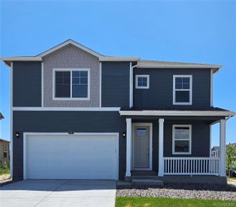 New construction Single-Family house 1882 Pinnacle Avenue, Lochbuie, CO 80603 BRIDGEPORT- photo 0