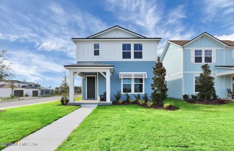 New construction Single-Family house 584 Hawthorn Park Circle, Yulee, FL 32097 Juniper- photo 0