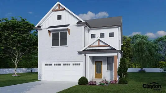 New construction Single-Family house 21 Butternut Wy, Auburn, GA 30011 plan Holly - image