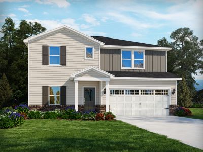 New construction Single-Family house 720 Red River Dr, Garner, NC 27529 plan Sherwood - image