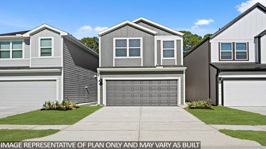New construction Single-Family house 17826 Delmar Heights Ln, Humble, TX 77346 plan 1293 - image