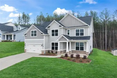 New construction Single-Family house 58 Riverwalk Manor Dr, Dallas, GA 30132 plan Springfield - image