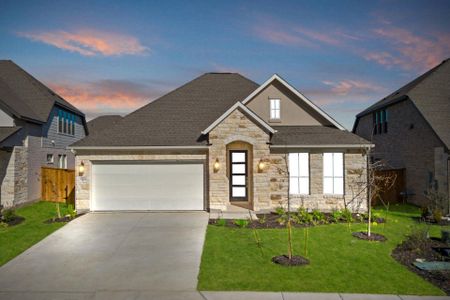 New construction Single-Family house 1504 Corduroy Ln, Georgetown, TX 78633 plan Somerset - Single Family Homes - image