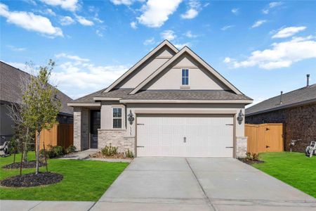 New construction Single-Family house 12315 Sterling Oak Dr, Houston, TX 77044 plan Everett - image