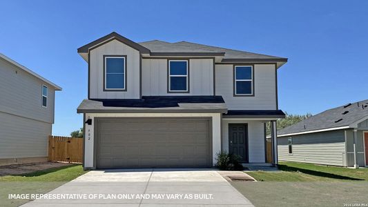 New construction Single-Family house 2119 Windflower Ln, Luling, TX 78648 plan The Franklin - image