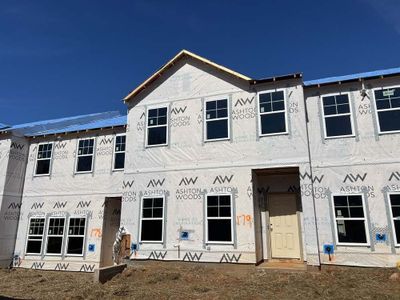 Front Exterior Construction Progress