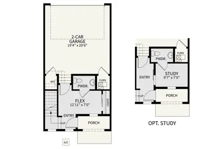 New construction Townhouse house 14241 Currant St, Broomfield, CO 80020 plan Antora - image