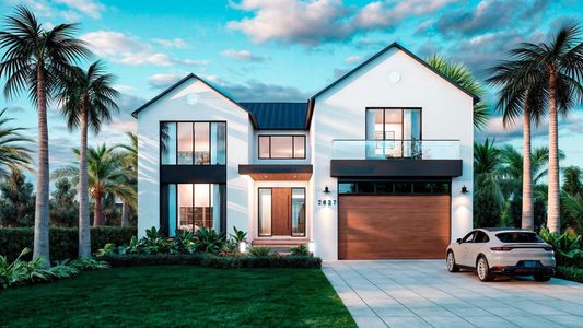 New construction Single-Family house 2627 Ne 14Th St, Fort Lauderdale, FL 33304 - image