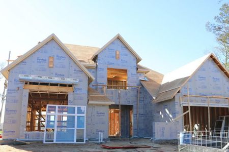 New construction Single-Family house 15818 Moran Meadow Street, Conroe, TX 77302 Bluffwood- photo 0