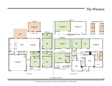 New construction Single-Family house 2021 Creekland View Blvd, Nashville, TN 37207 plan The Winston - image 7