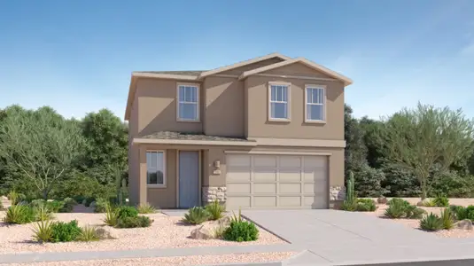 New construction Single-Family house 10262 W Sumullen St, Marana, AZ 85653 plan Edison - image