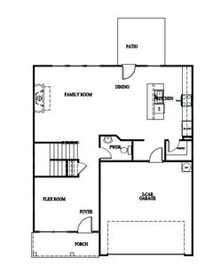 New construction Single-Family house Allenhurst, GA 31301 plan The Bagley - image