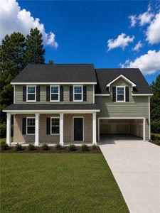 New construction Single-Family house 6369 Flat Rock Ln, Atlanta, GA 30349 - image