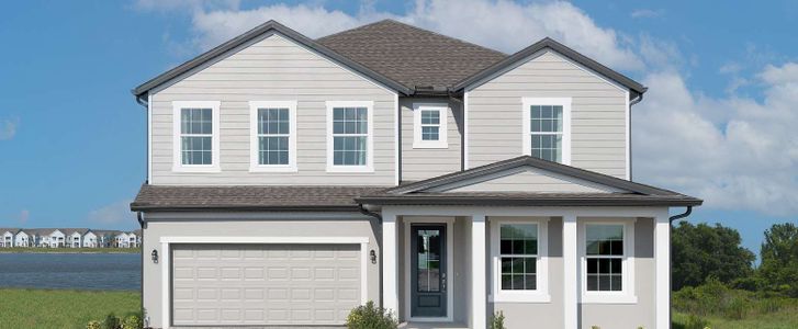 New construction Single-Family house 1168 Bluewater Ln, Rockledge, FL 32955 plan Duval - image