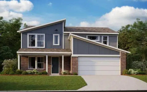 New construction Single-Family house 101 Sage Woods Wy, Dallas, GA 30132 plan Greenbriar - image