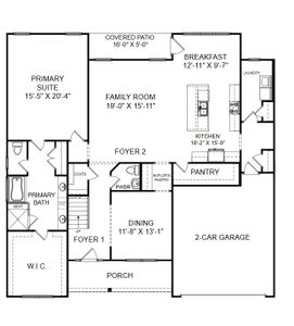 New construction Single-Family house 1205 Anderson Ridge Rd, Greer, SC 29651 plan The Congaree - image 5