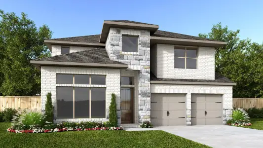 New construction Single-Family house 408 Borrego Bnd, Liberty Hill, TX 78642 plan 2999W - image