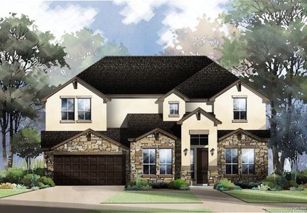 New construction Single-Family house 300 Flathead Lake, New Braunfels, TX 78130 Lafayette : 60-3428F.1- photo 0 0