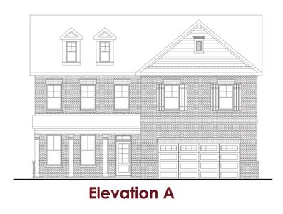 New construction Single-Family house 160 Apalachee Church Rd, Auburn, GA 30011 plan Canterbury - image