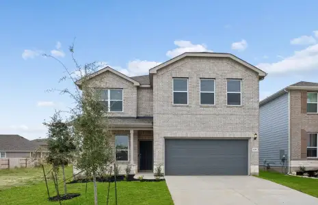New construction Single-Family house 605 Maries Gdn, Georgetown, TX 78626 plan Enloe - image