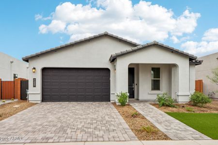 New construction Single-Family house 7359 W Hedge Hog Pl, Peoria, AZ 85383 plan Plan 4014 Elevation A - image