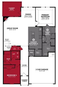 Beazer Homes Verandah Rainier Floorplan.