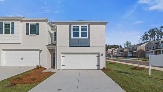 New construction Townhouse house 349 Heavenly Hollow Pl, McDonough, GA 30253 plan Austin - Alternate - image