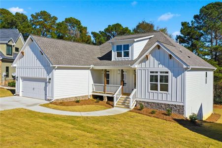 New construction Single-Family house 107 Bob White Dr, Calhoun, GA 30701 plan Walton  - image