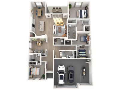 New construction Single-Family house 30693 Prestwick Ave, Sorrento, FL 32776 plan Nassau - image