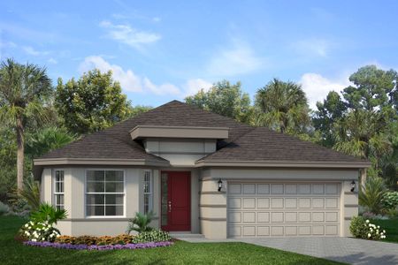 New construction Single-Family house 3090 Suraj Cir, Tavares, FL 32778 plan Hampton II - image 2