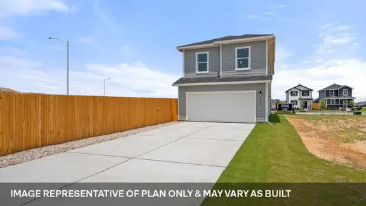 New construction Single-Family house 200 Constanza Trl, Bastrop, TX 78602 plan The Lyndon - image