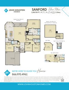 New construction Single-Family house 5638 Rutherford Dr, Midlothian, TX 76065 plan Sanford - image