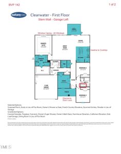 New construction Single-Family house 626 Barbour Farm Lane, Four Oaks, NC 27524 Clearwater- photo 0