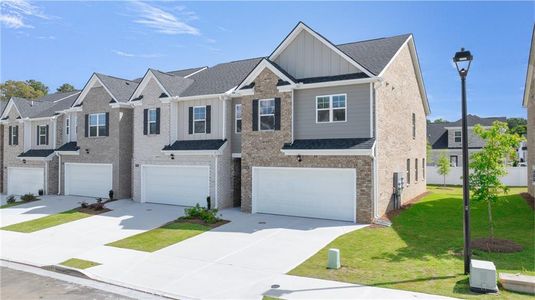 New construction Townhouse house 285 Silver Moon Dr, Unit 72, Loganville, GA 30052 Sudbury- photo 0