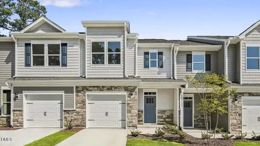 New construction Townhouse house 5226 Chapel Townes Wy, Raleigh, NC 27604 plan Denver - image