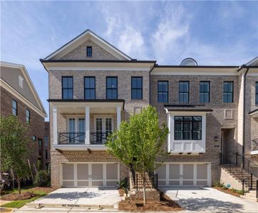 New construction Townhouse house 235 Briscoe Way, Unit 7, Alpharetta, GA 30009 Chaucer- photo 0