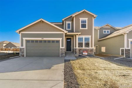 New construction Single-Family house 213 Jacobs Way, Lochbuie, CO 80603 Onyx - photo 0