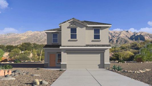 New construction Single-Family house 13464 N Samantha Ln, Marana, AZ 85653 plan Kate - image